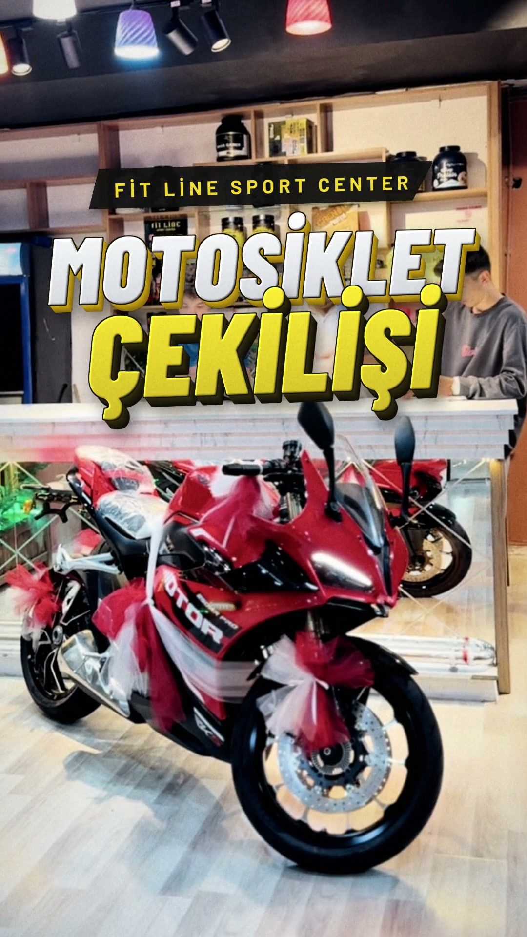 Motosiklet çekilişi